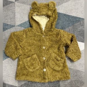 Kate Quinn Sherpa Bear Hooded Jacket 12-18mo